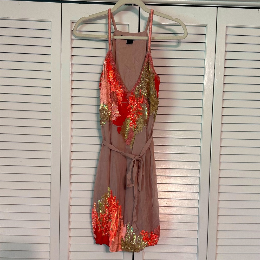 French Connection Beaded Dress